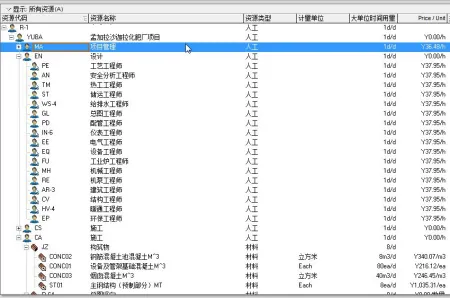 Oracle项目管理系统之资源管理